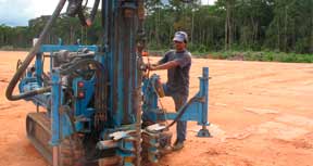 fondation pour ferme solaire